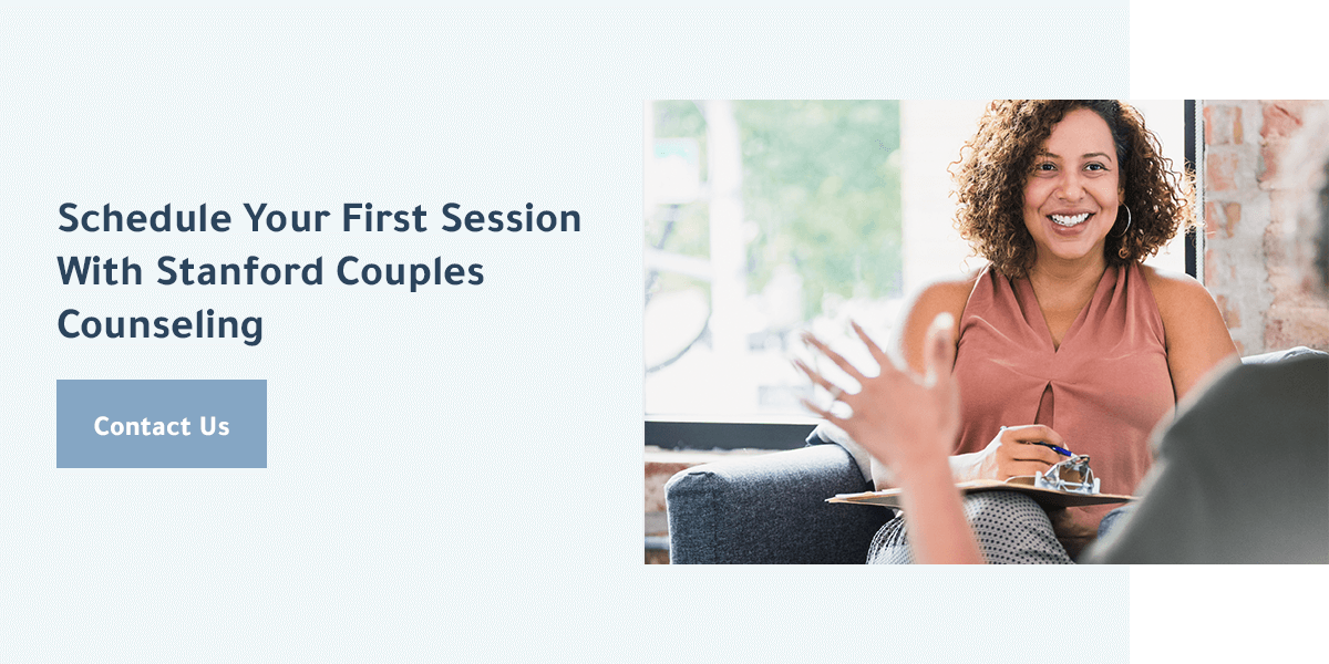 schedule your first therapy session with Stanford Couples Counseling